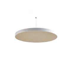 Akustiikkapaneeli kattoon GRACE Ympyrä, Ø580x52 mm, beige