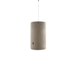 Akustiikkapaneeli kattoon POLY Sylinteri, Ø280x500 mm, beige