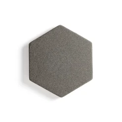 Akustiikkapaneeli seinään POLY Hexagon, 600x600x56 mm, ruskea