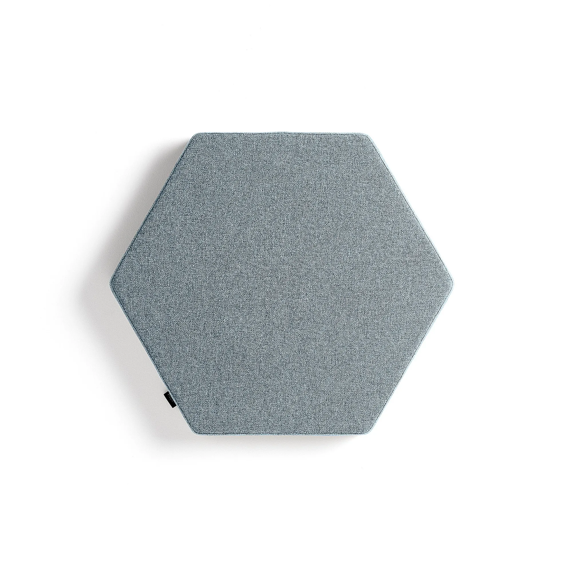 Akustiikkapaneeli seinään POLY Hexagon, 600x600x56 mm, vaaleansininen
