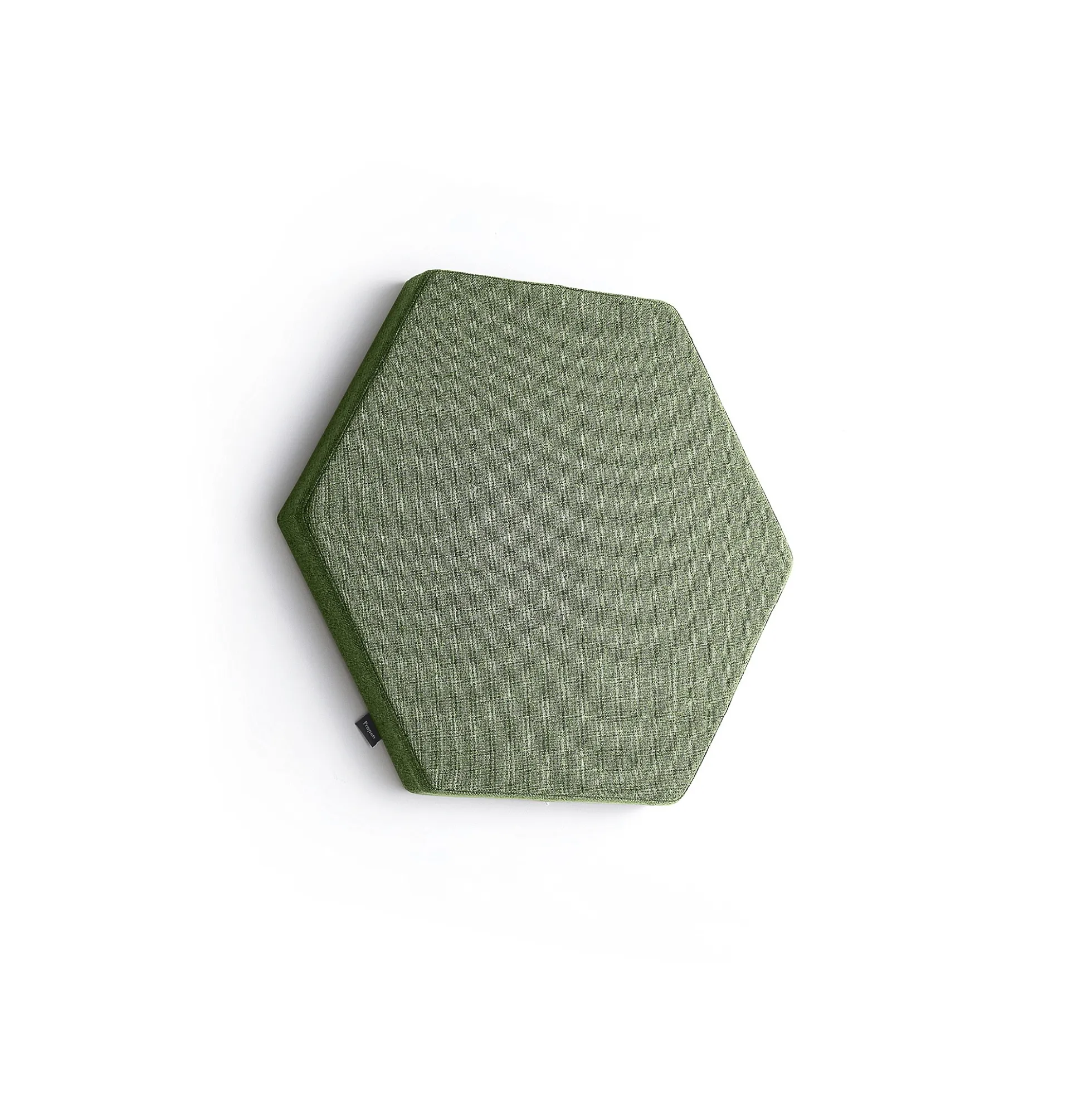 Akustiikkapaneeli seinään POLY Hexagon, 600x600x56 mm, vihreä