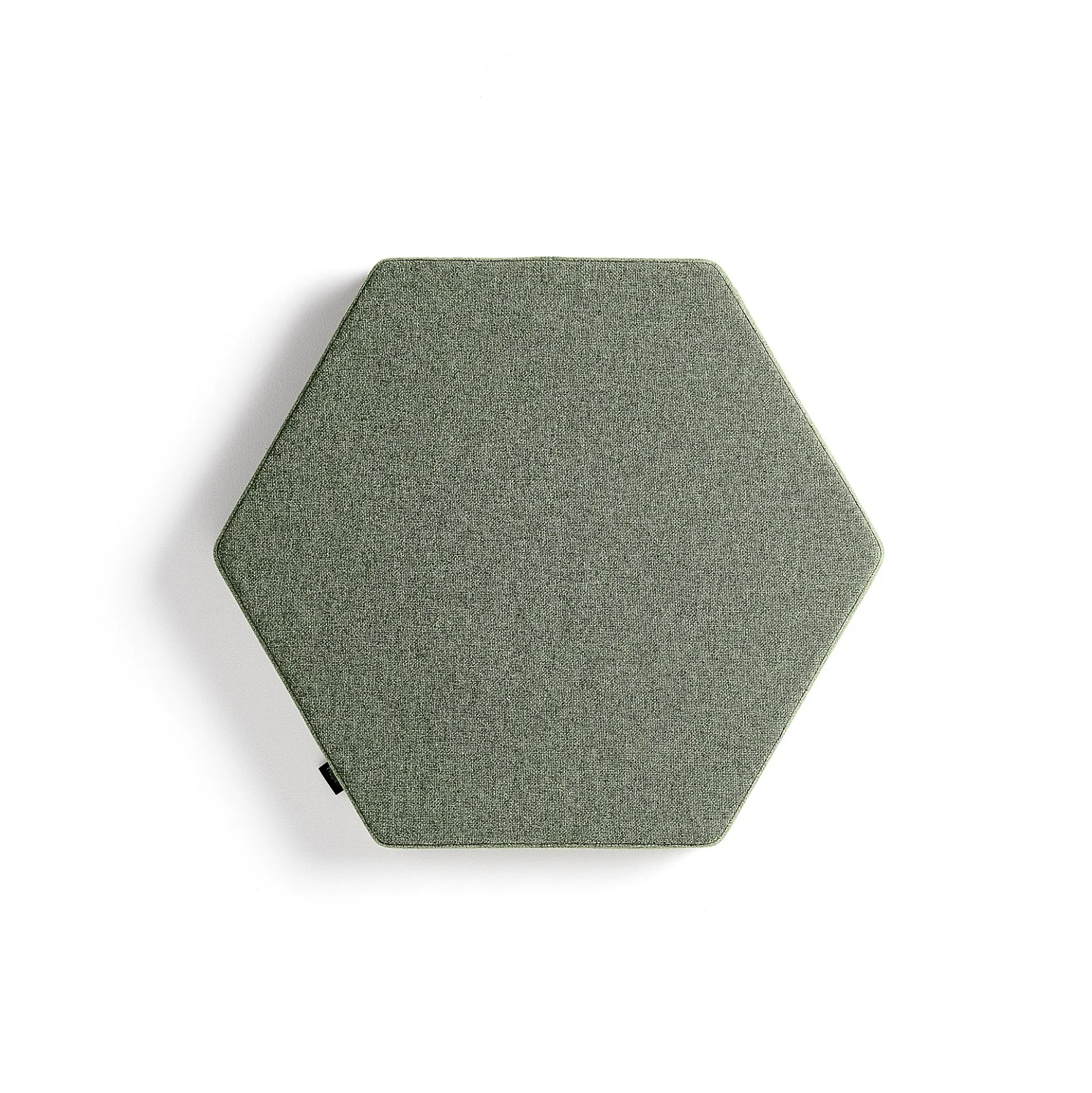 Akustiikkapaneeli seinään POLY Hexagon, 600x600x56 mm, vihreä