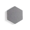 Akustiikkapaneeli seinään POLY Hexagon, 600x600x56 mm, violetti