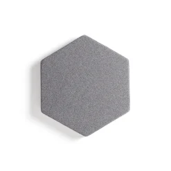 Akustiikkapaneeli seinään POLY Hexagon, 600x600x56 mm, violetti