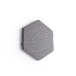 Akustiikkapaneeli seinään POLY Hexagon, 600x600x56 mm, violetti