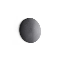 Akustiikkapaneeli seinään POLY Kaareva ympyrä, Ø550x140 mm, tummanharmaa