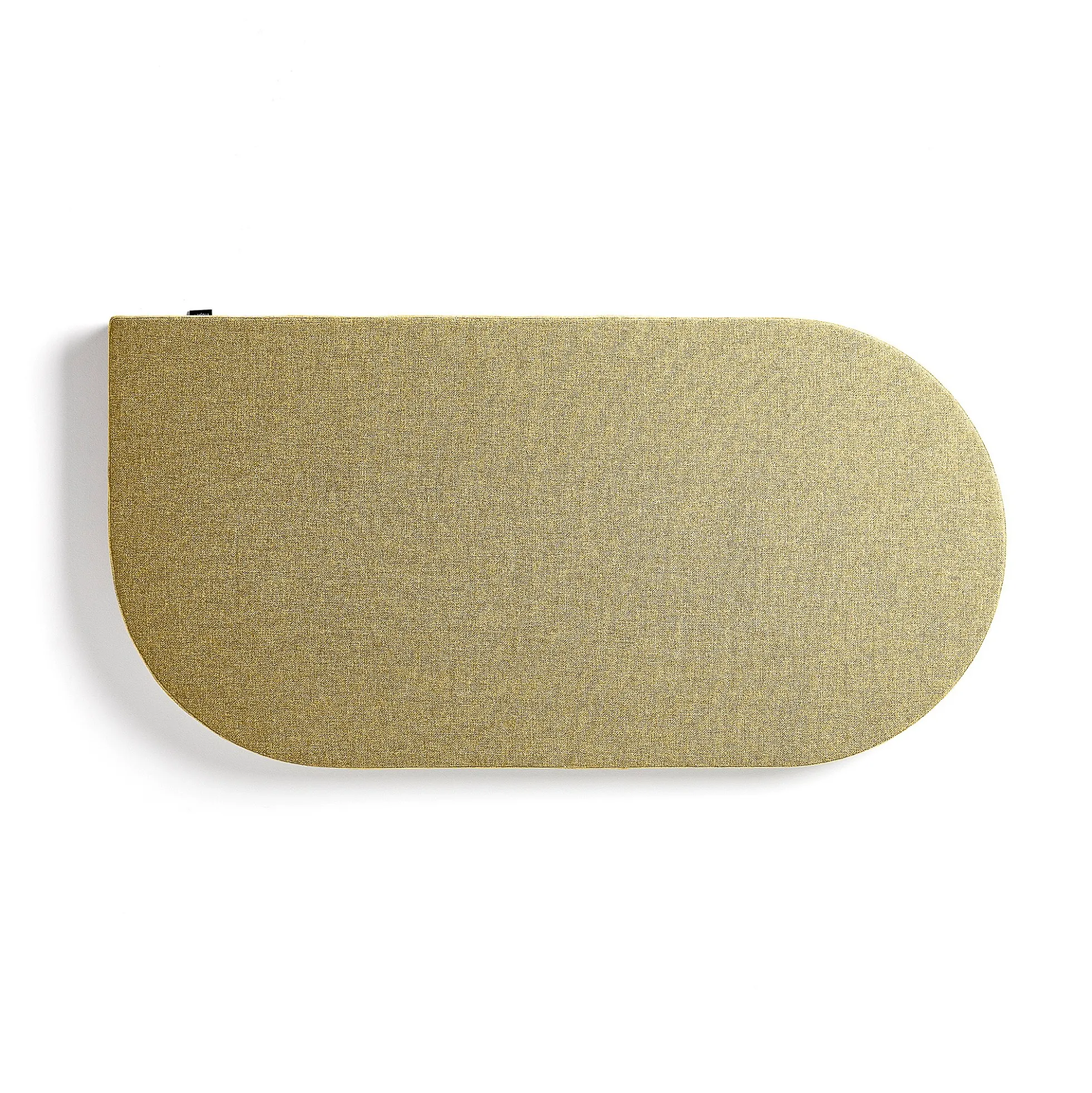 Akustiikkapaneeli seinään POLY Kyynel, 600x1200x56 mm, keltainen