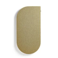 Akustiikkapaneeli seinään POLY Kyynel, 600x1200x56 mm, keltainen