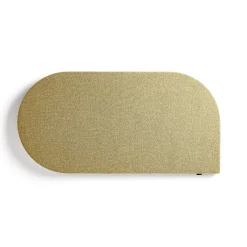 Akustiikkapaneeli seinään POLY Kyynel, 600x1200x56 mm, keltainen