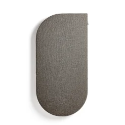 Akustiikkapaneeli seinään POLY Kyynel, 600x1200x56 mm, ruskea