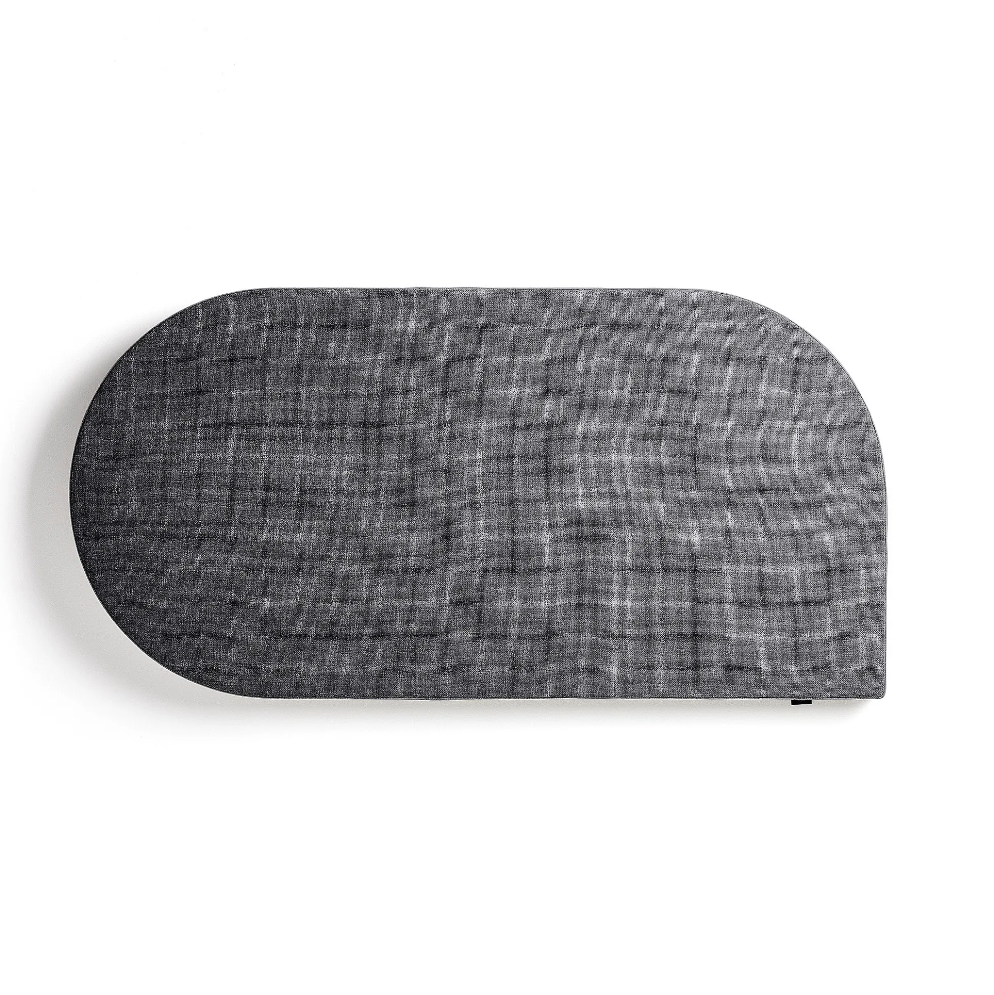Akustiikkapaneeli seinään POLY Kyynel, 600x1200x56 mm, tummanharmaa