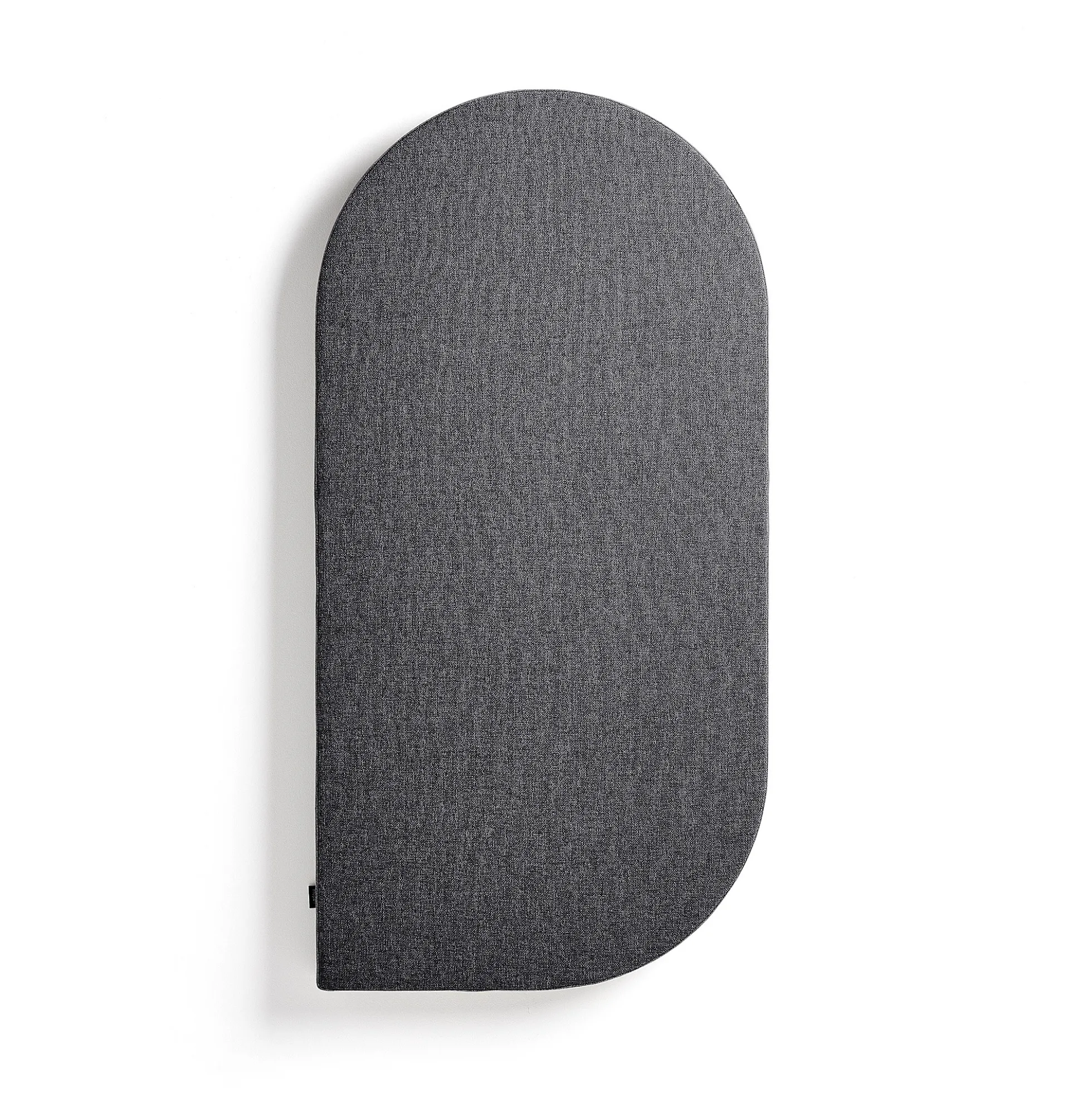 Akustiikkapaneeli seinään POLY Kyynel, 600x1200x56 mm, tummanharmaa