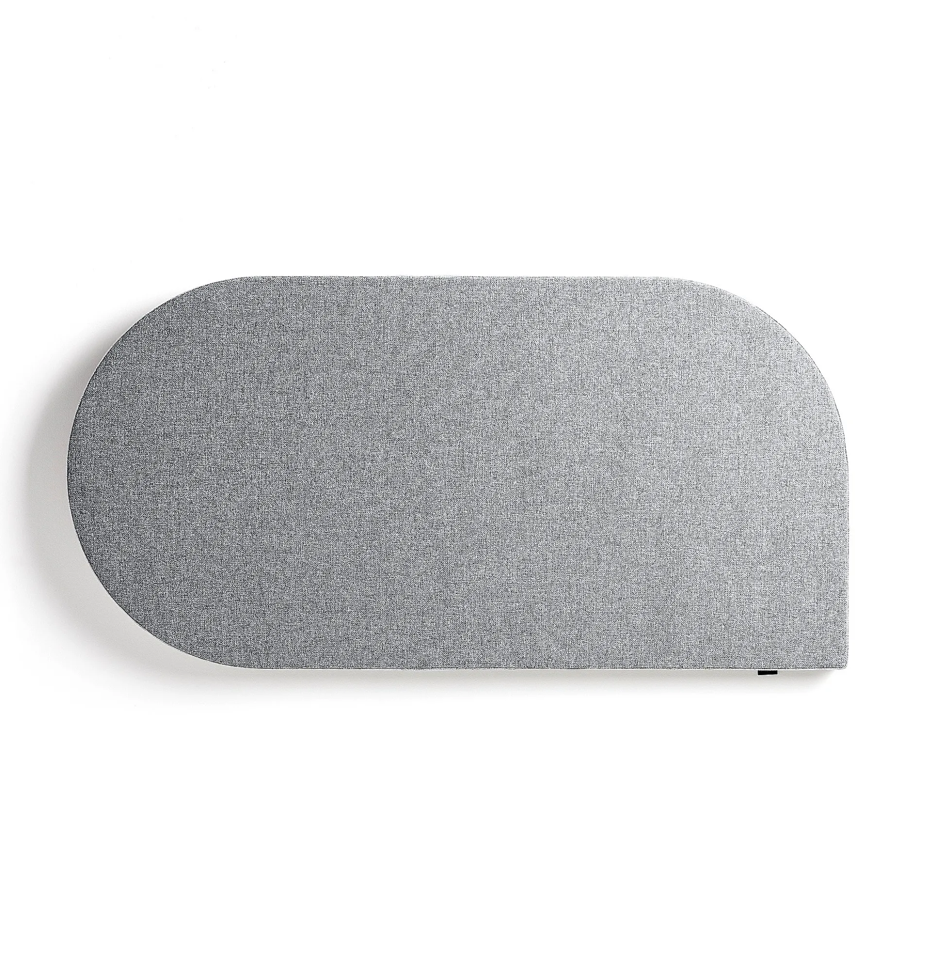 Akustiikkapaneeli seinään POLY Kyynel, 600x1200x56 mm, vaaleanharmaa