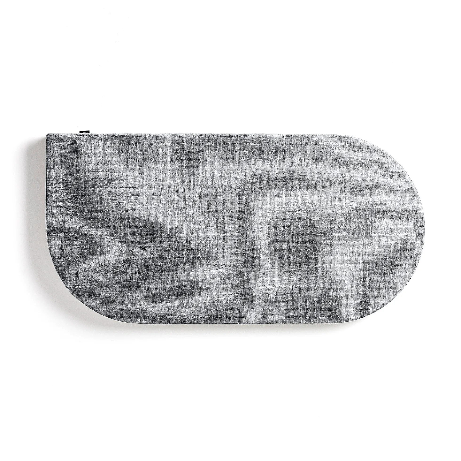Akustiikkapaneeli seinään POLY Kyynel, 600x1200x56 mm, vaaleanharmaa