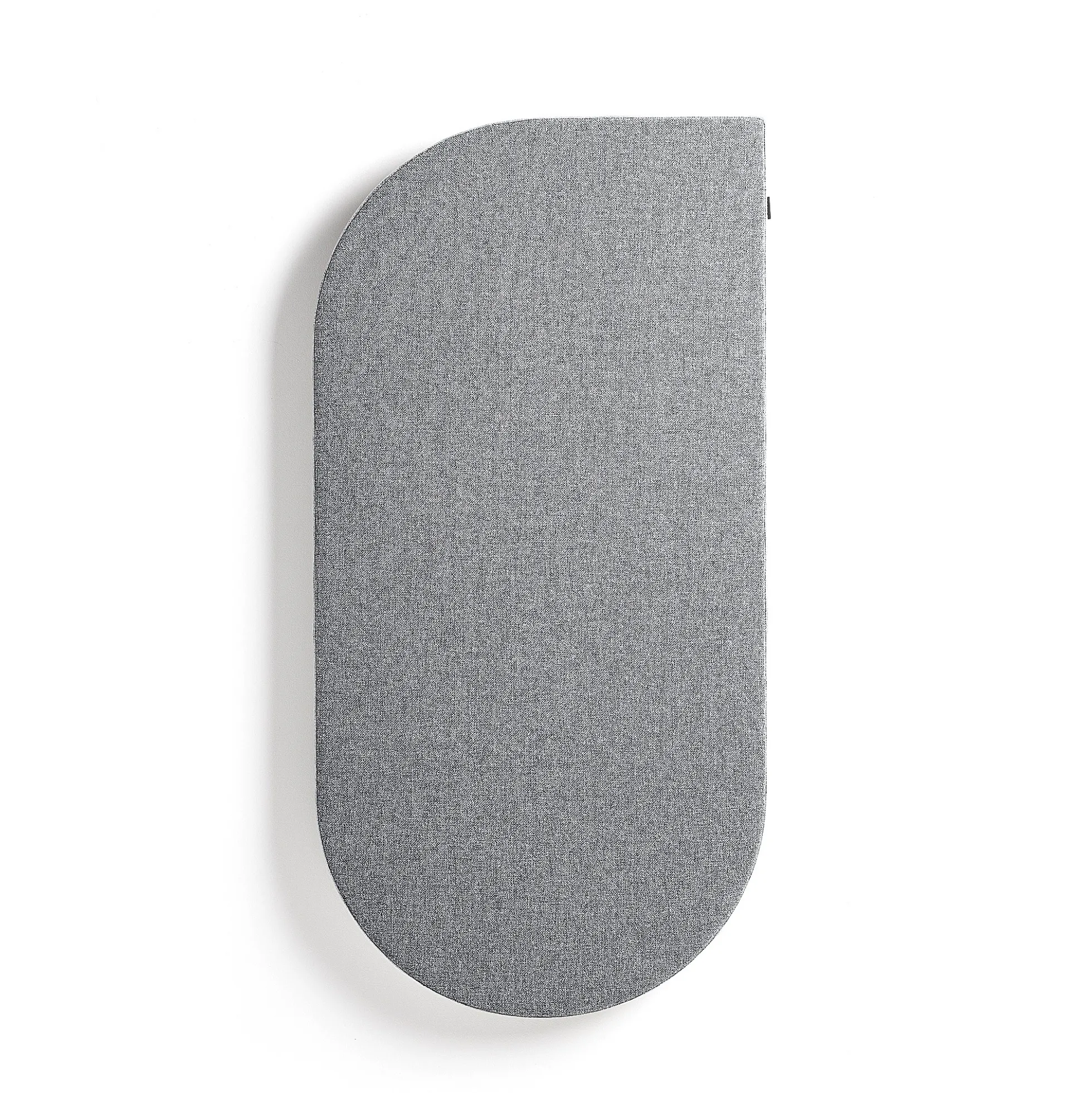 Akustiikkapaneeli seinään POLY Kyynel, 600x1200x56 mm, vaaleanharmaa