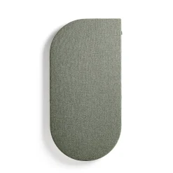 Akustiikkapaneeli seinään POLY Kyynel, 600x1200x56 mm, vihreä