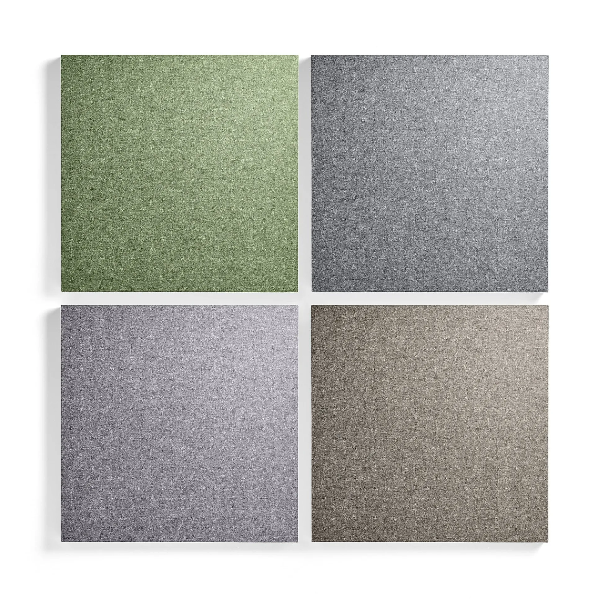 Akustiikkapaneeli seinään POLY Neliö, 600x600x56 mm, beige