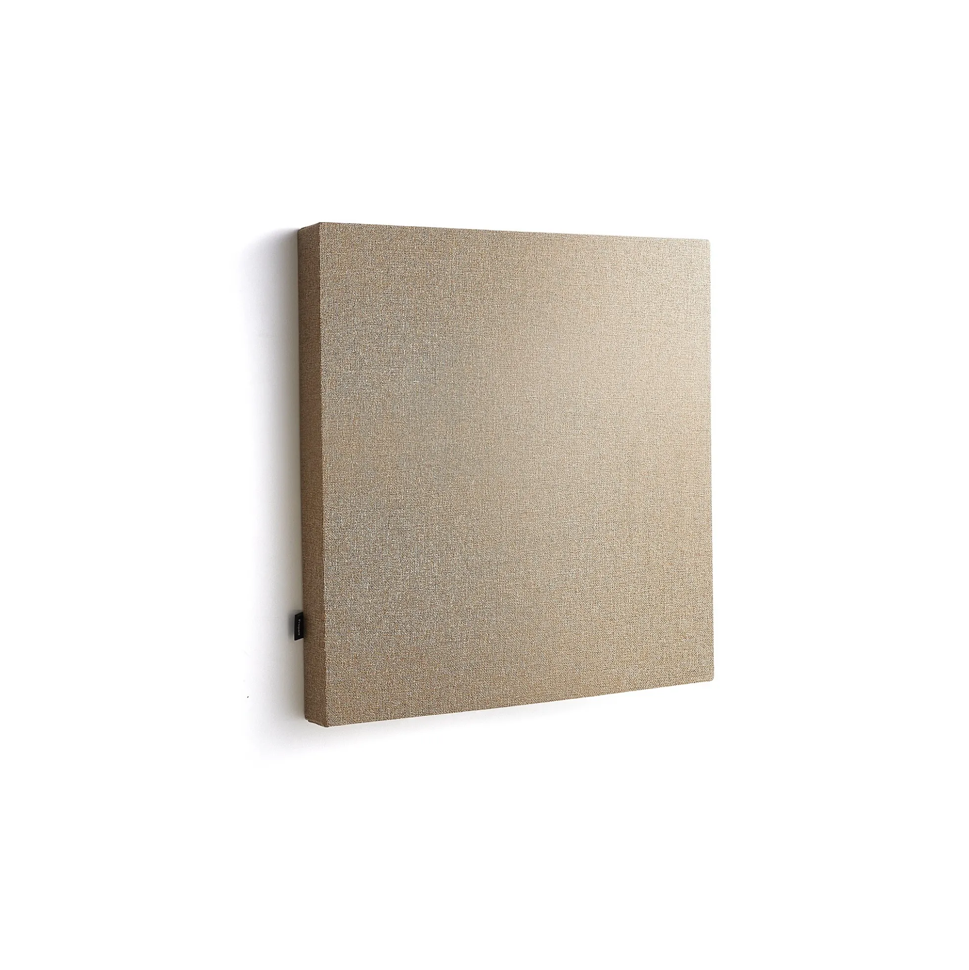 Akustiikkapaneeli seinään POLY Neliö, 600x600x56 mm, beige