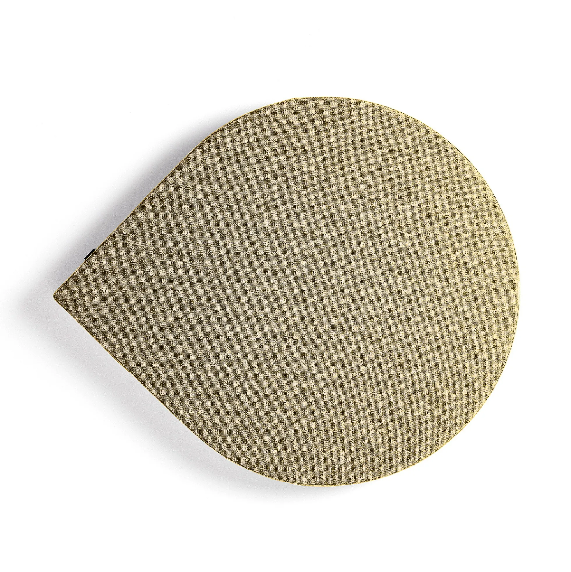 Akustiikkapaneeli seinään POLY Pisara, 965x800x56 mm, keltainen