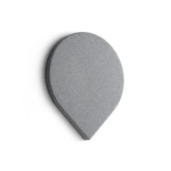 Akustiikkapaneeli seinään POLY Pisara, 725x600x56 mm, vaaleanharmaa