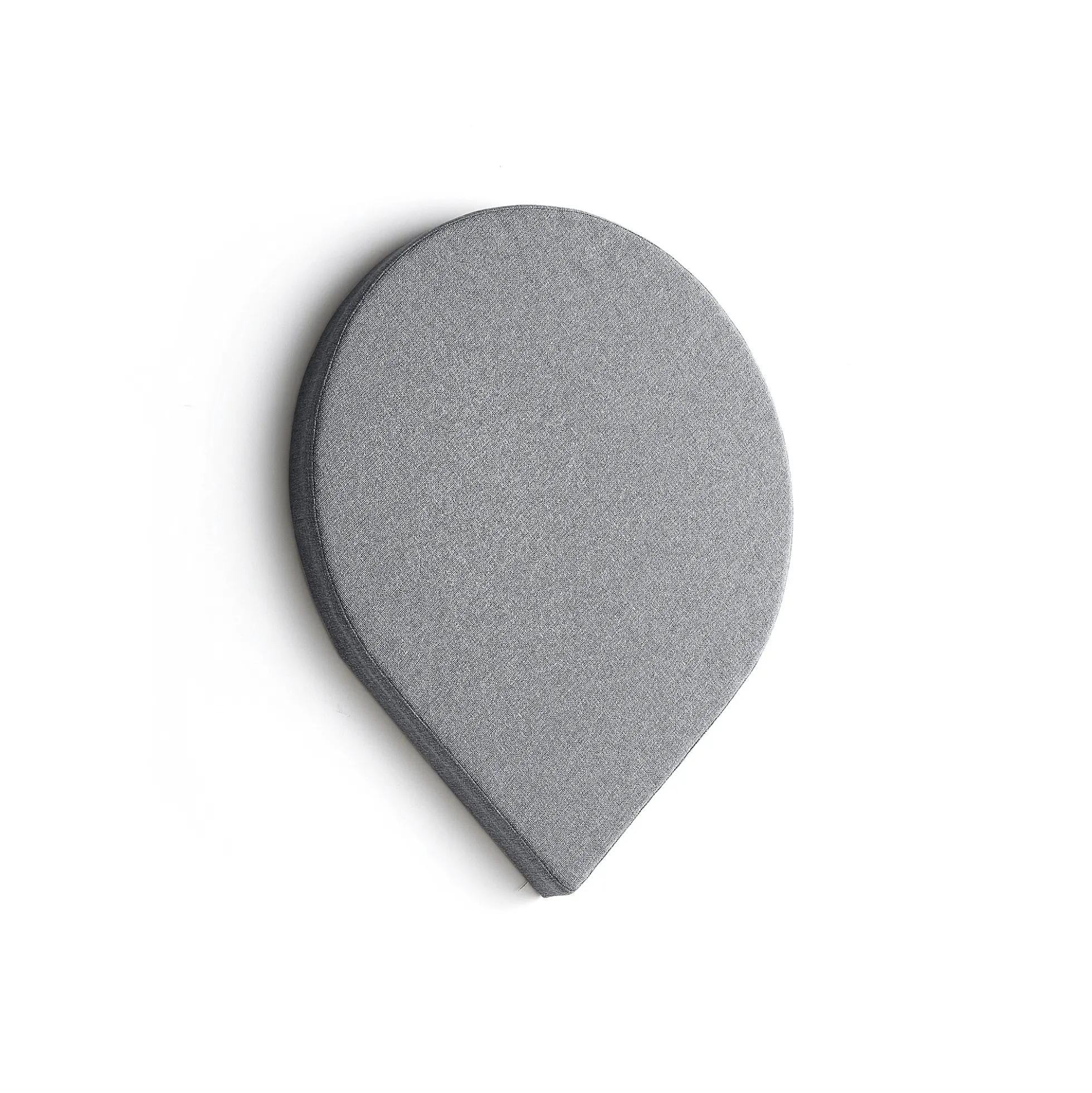 Akustiikkapaneeli seinään POLY Pisara, 725x600x56 mm, vaaleanharmaa