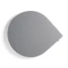 Akustiikkapaneeli seinään POLY Pisara, 965x800x56 mm, vaaleanharmaa