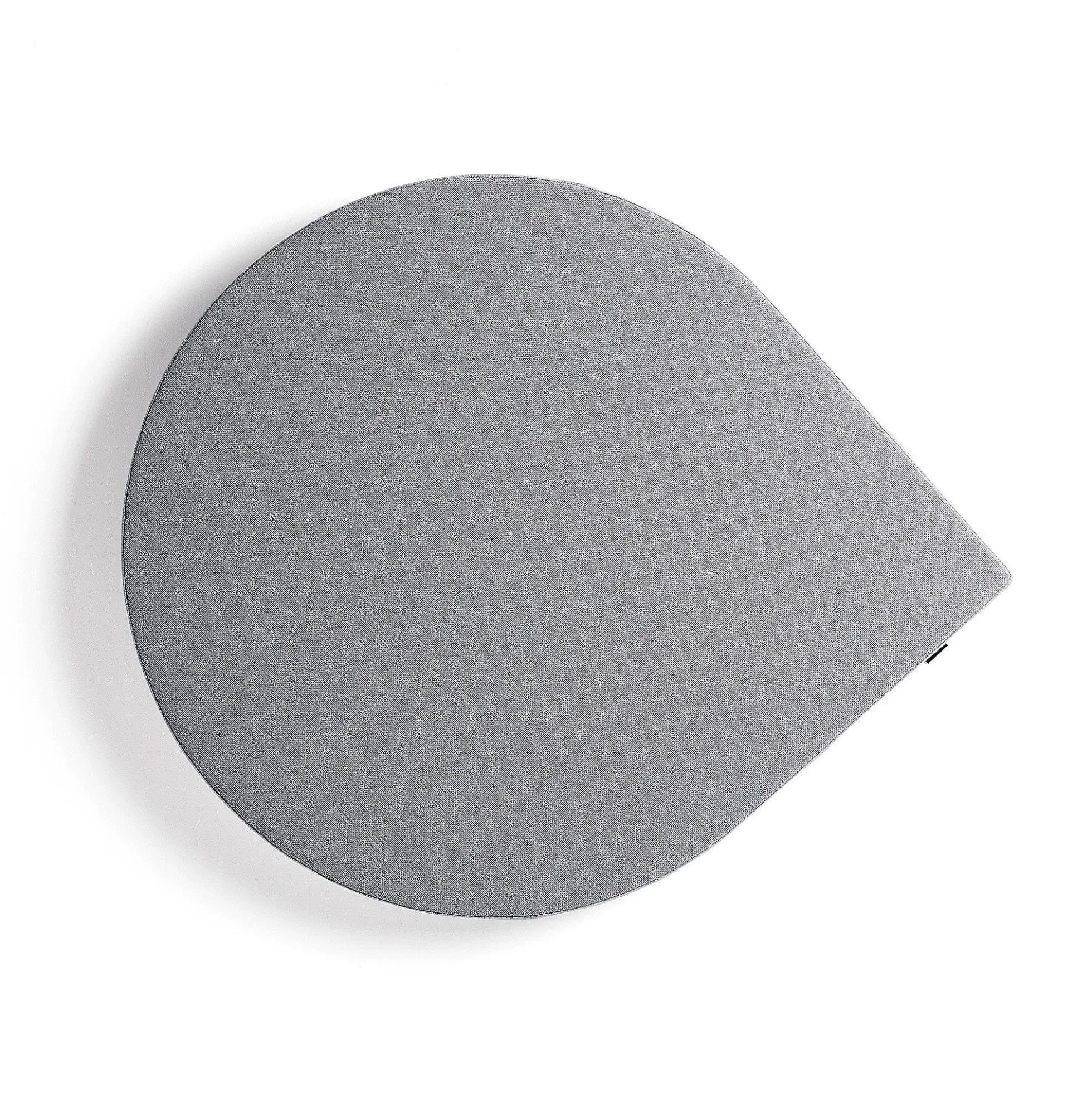 Akustiikkapaneeli seinään POLY Pisara, 965x800x56 mm, vaaleanharmaa