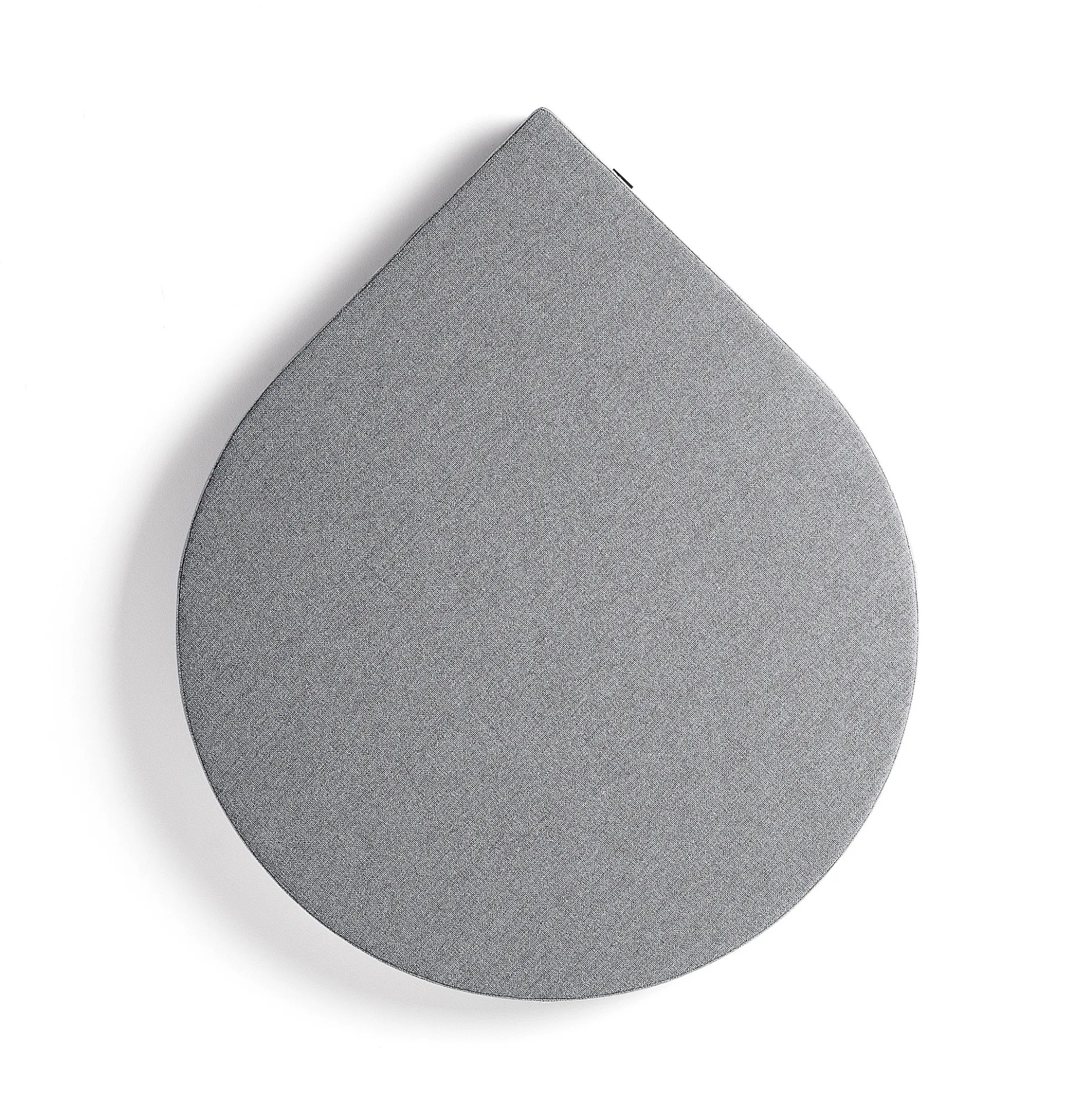 Akustiikkapaneeli seinään POLY Pisara, 965x800x56 mm, vaaleanharmaa