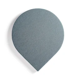 Akustiikkapaneeli seinään POLY Pisara, 965x800x56 mm, vaaleansininen