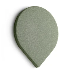 Akustiikkapaneeli seinään POLY Pisara, 965x800x56 mm, vihreä