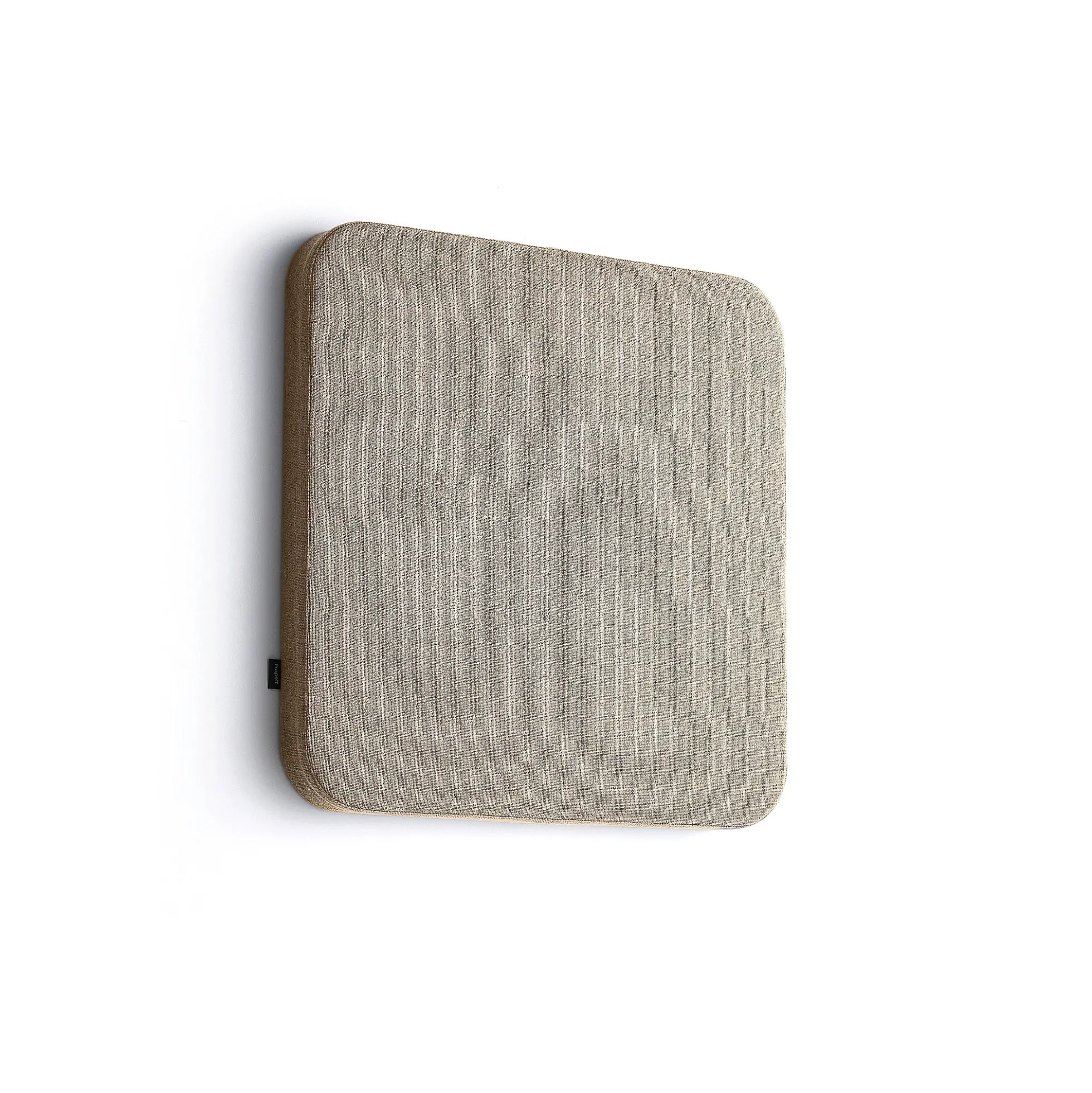 Akustiikkapaneeli seinään POLY Pyöristetyt kulmat, 600x600x56 mm, beige