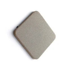 Akustiikkapaneeli seinään POLY Pyöristetyt kulmat, 600x600x56 mm, beige