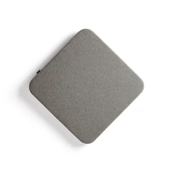 Akustiikkapaneeli seinään POLY Pyöristetyt kulmat, 600x600x56 mm, ruskea