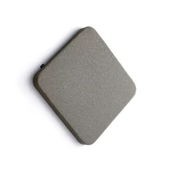Akustiikkapaneeli seinään POLY Pyöristetyt kulmat, 600x600x56 mm, ruskea
