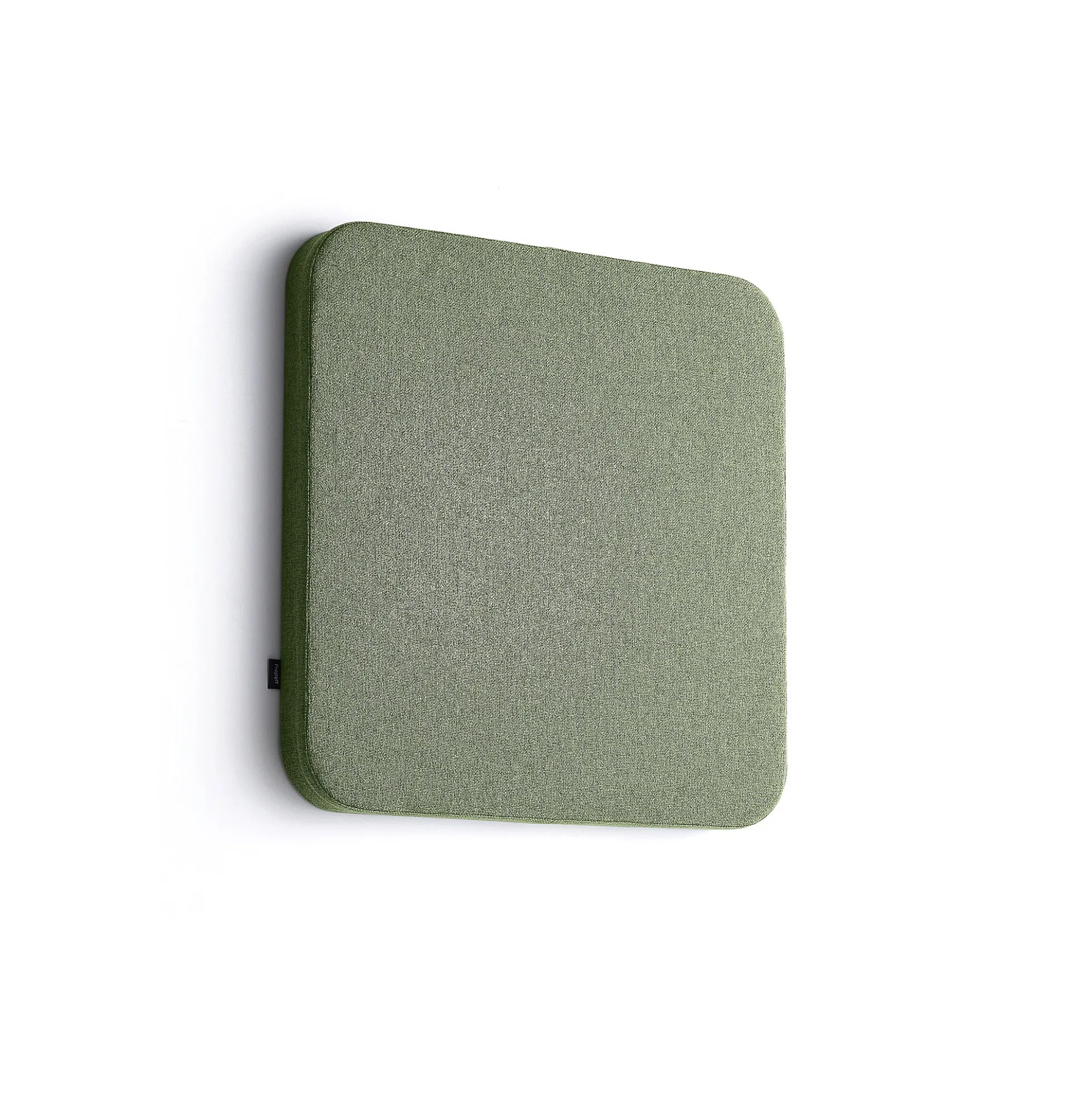 Akustiikkapaneeli seinään POLY Pyöristetyt kulmat, 600x600x56 mm, vihreä