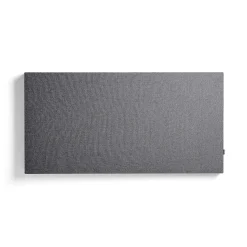 Akustiikkapaneeli seinään POLY Suorakulmio, 600x1180x56 mm, tummanharmaa