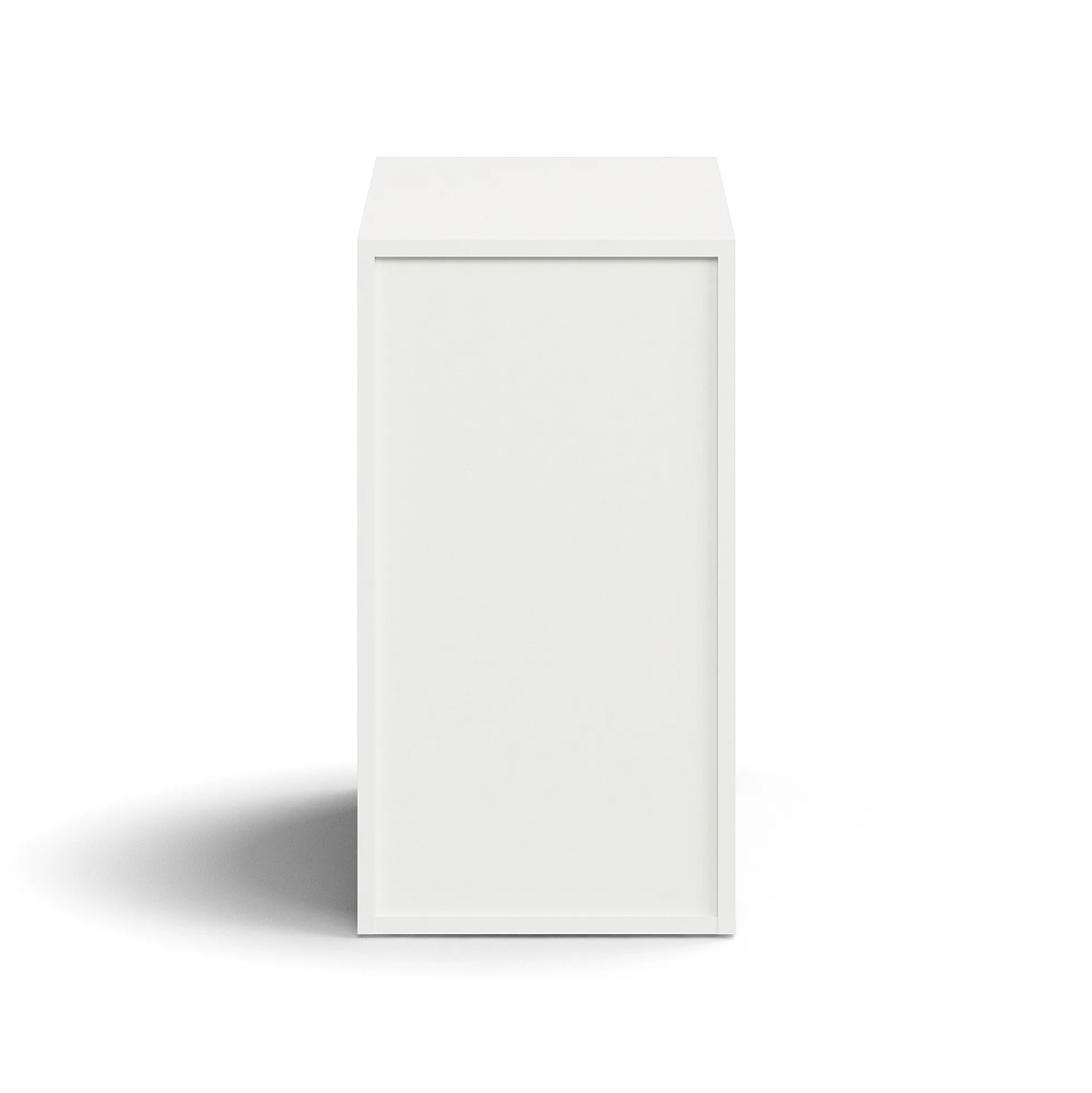 Apteekkarinkaappi QBUS Lukollinen, oikeakätinen, kahva, 740x400x800 mm, valkoinen