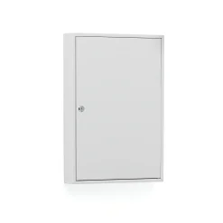 Avainkaappi ROWLEY 550x380x80 mm, 50 koukkua, avainlukko