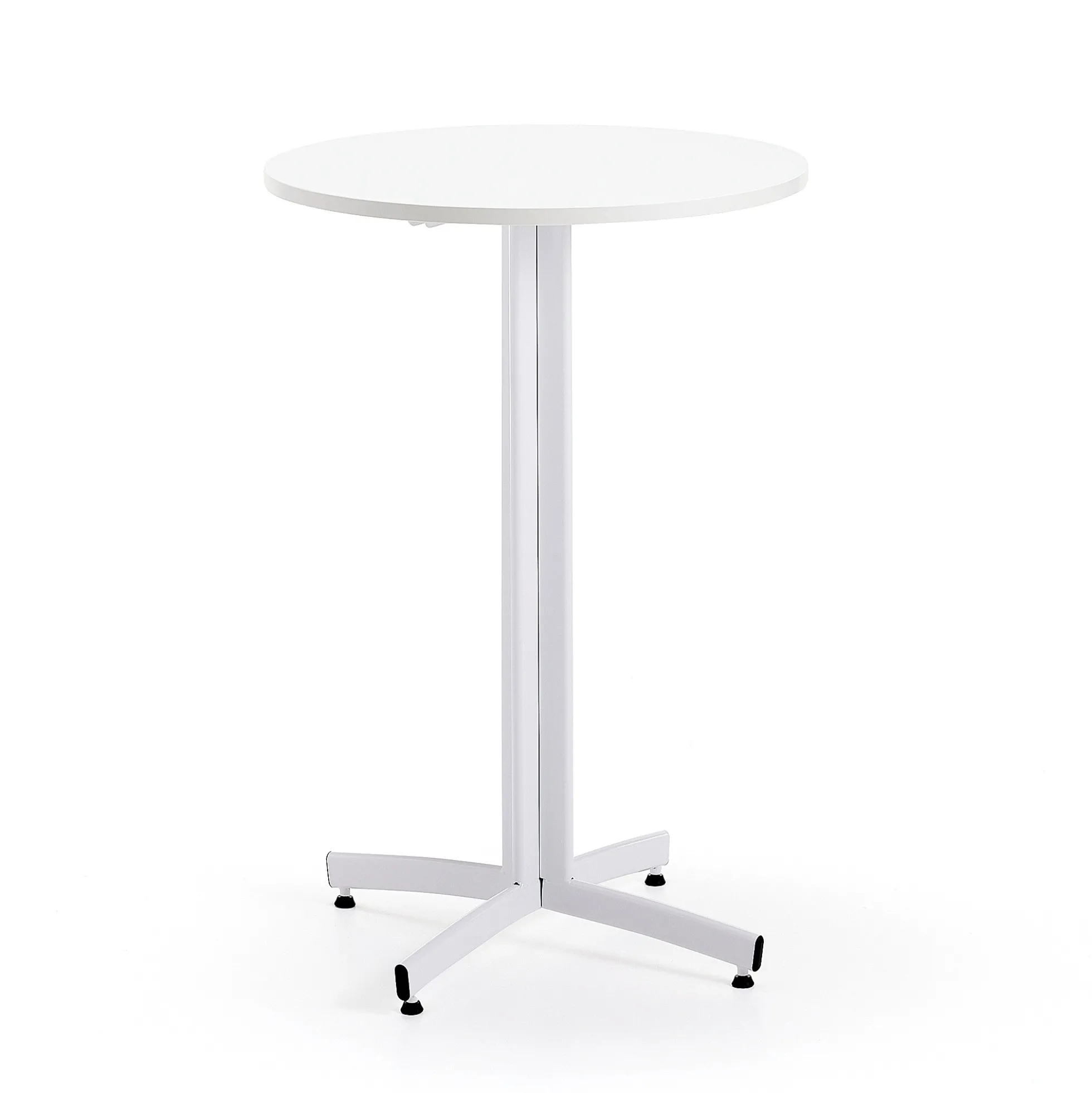 Baaripöytä SANNA Ø700x1050 mm, valkoinen