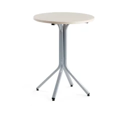 Baaripöytä VARIOUS Ø700x900 mm, hopeanharmaa, koivu