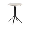 Baaripöytä VARIOUS Ø700x900 mm, musta, koivu