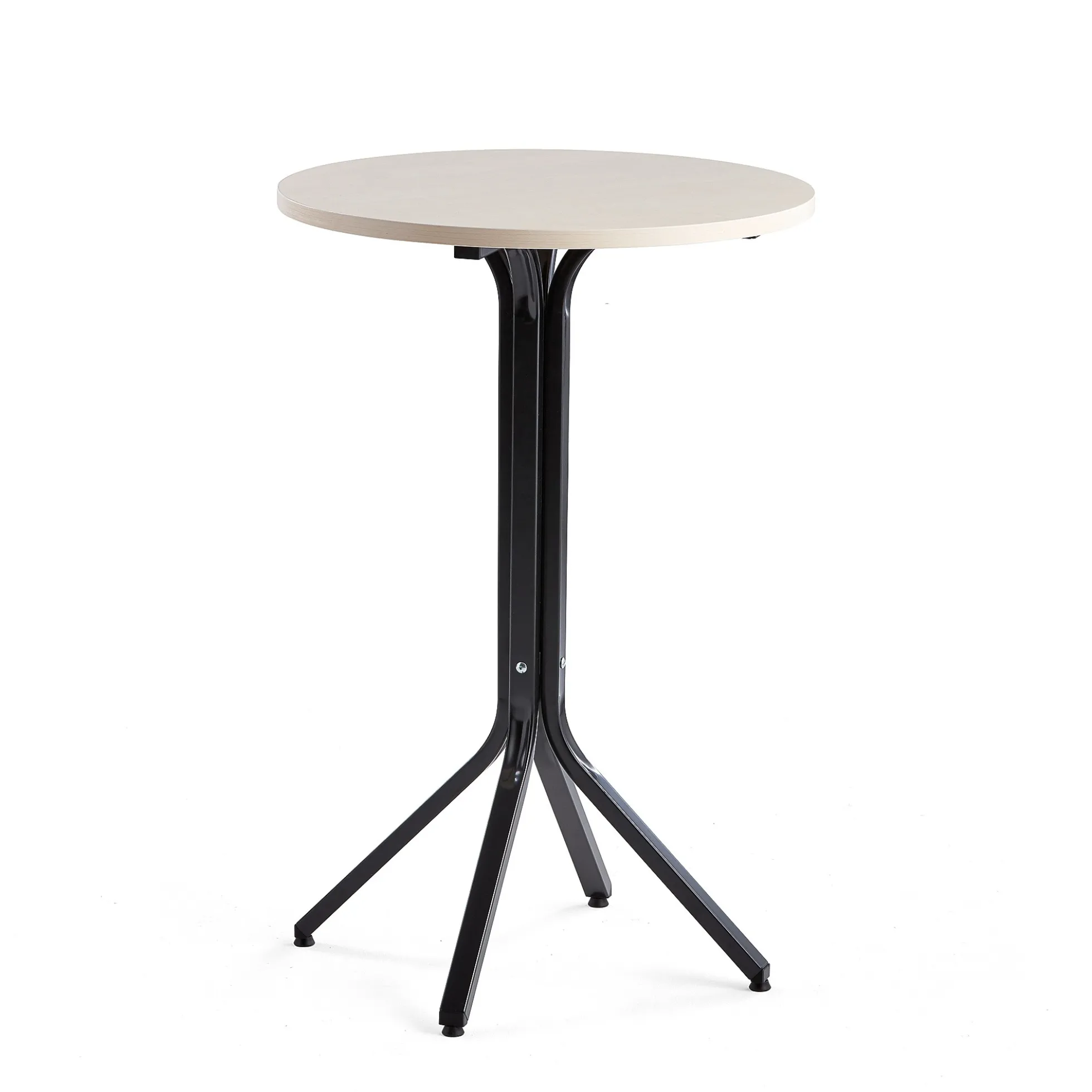 Baaripöytä VARIOUS Ø700x1050 mm, musta, koivu