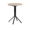 Baaripöytä VARIOUS Ø700x900 mm, musta, tammi