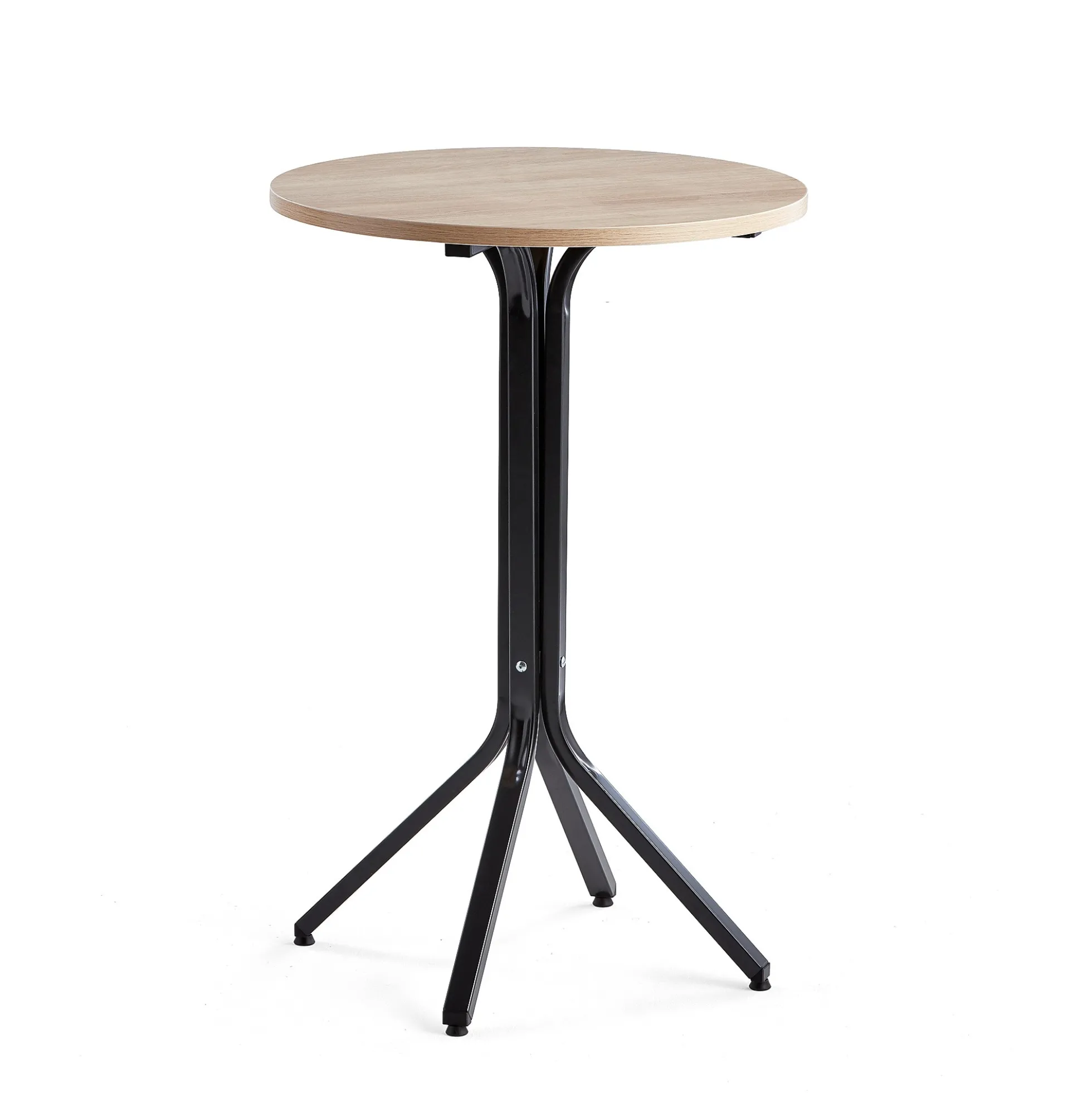 Baaripöytä VARIOUS Ø700x1050 mm, musta, tammi
