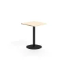Baaripöytä VERTICUS 700x700x900 mm, koivu/musta