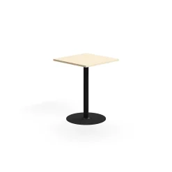 Baaripöytä VERTICUS 700x700x900 mm, koivu/musta