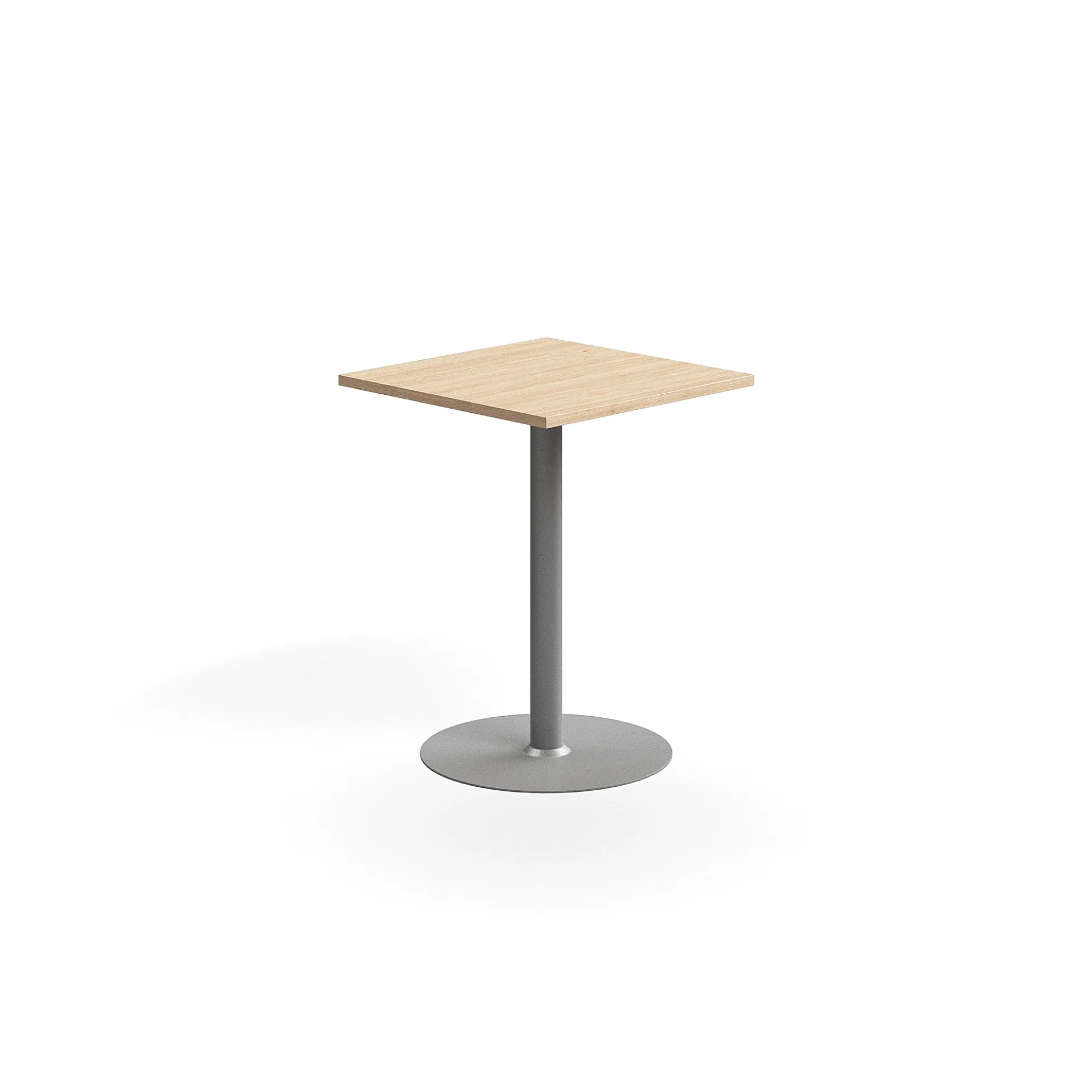Baaripöytä VERTICUS 700x700x900 mm, tammi/hopea