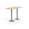 Baaripöytä VERTICUS 1400x800x1100 mm, tammi/hopea