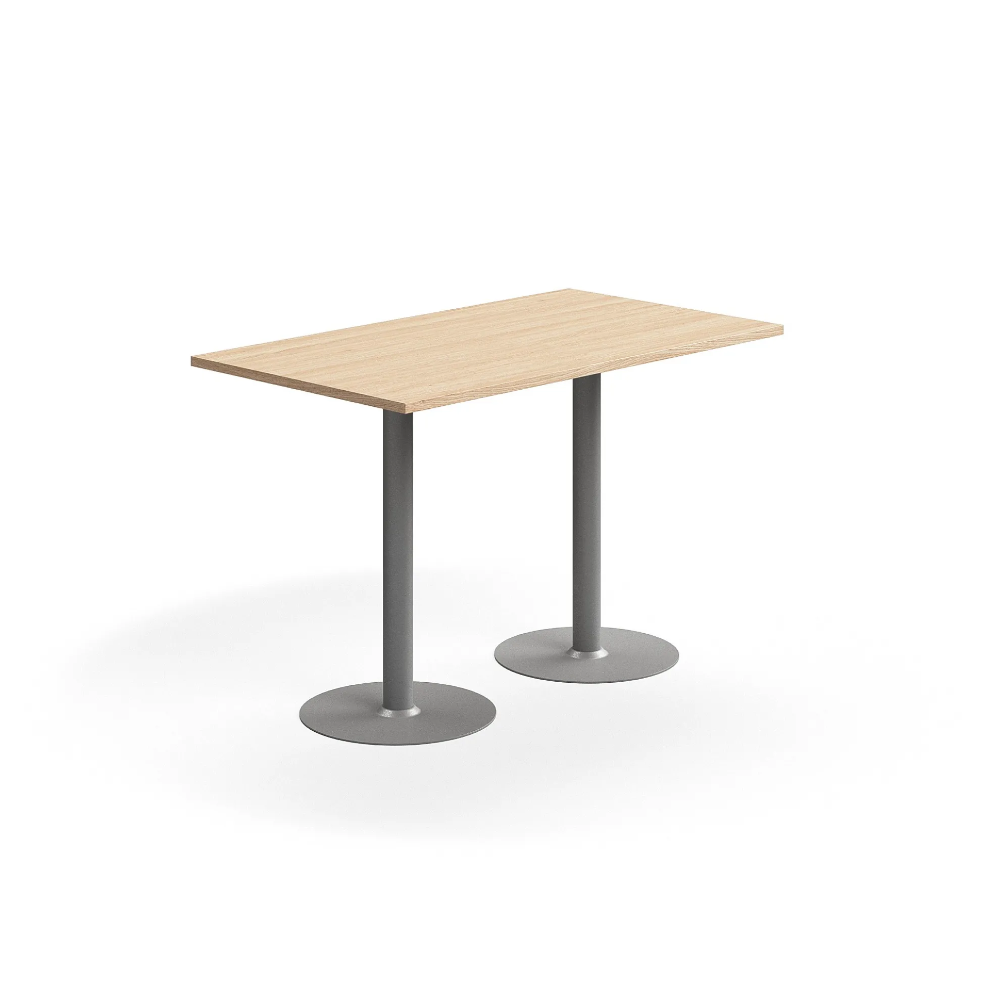 Baaripöytä VERTICUS 1400x800x900 mm, tammi/hopea