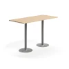 Baaripöytä VERTICUS 1800x800x1100 mm, tammi/hopea